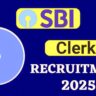 SBI Clerk Exam Date 2025